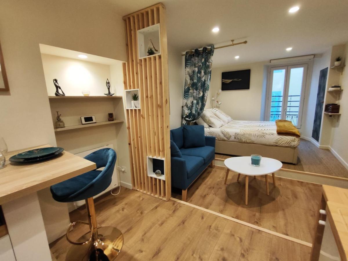 Studio Vieille Ville Tout Equipe Sans Ascenseur Menton Exteriör bild