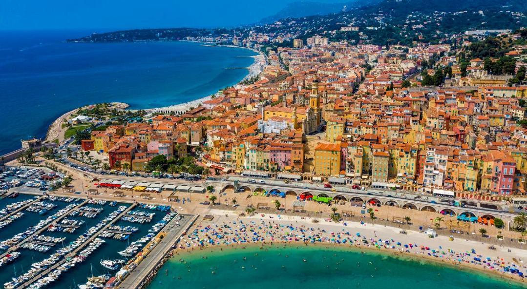 Studio Vieille Ville Tout Equipe Sans Ascenseur Menton Exteriör bild